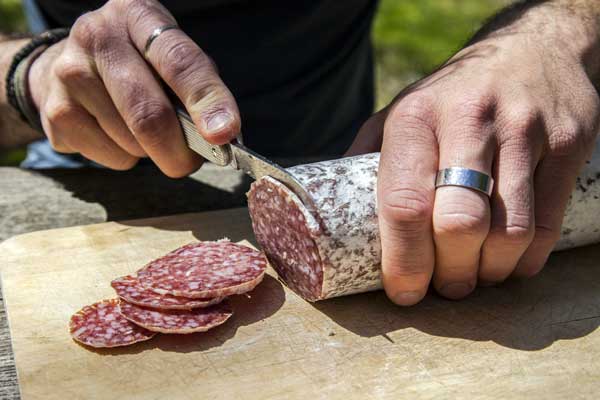 La peau du saucisson: les boyaux