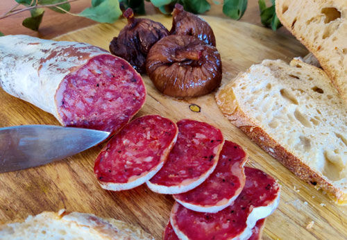 Chorizo con Higos