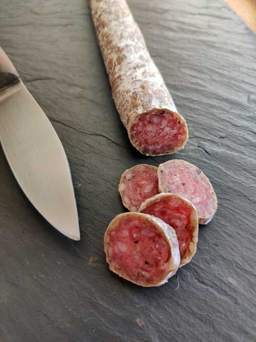 Saucisson à la truffe (Fuet)